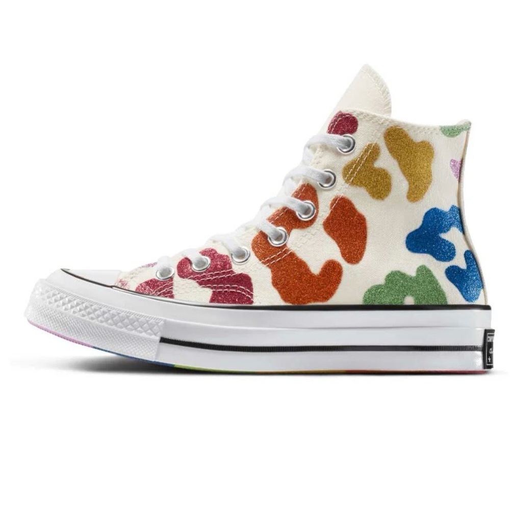 Converse Multicolor High-Top Sneakers new in box-  353999 - Picture 3 of 3
